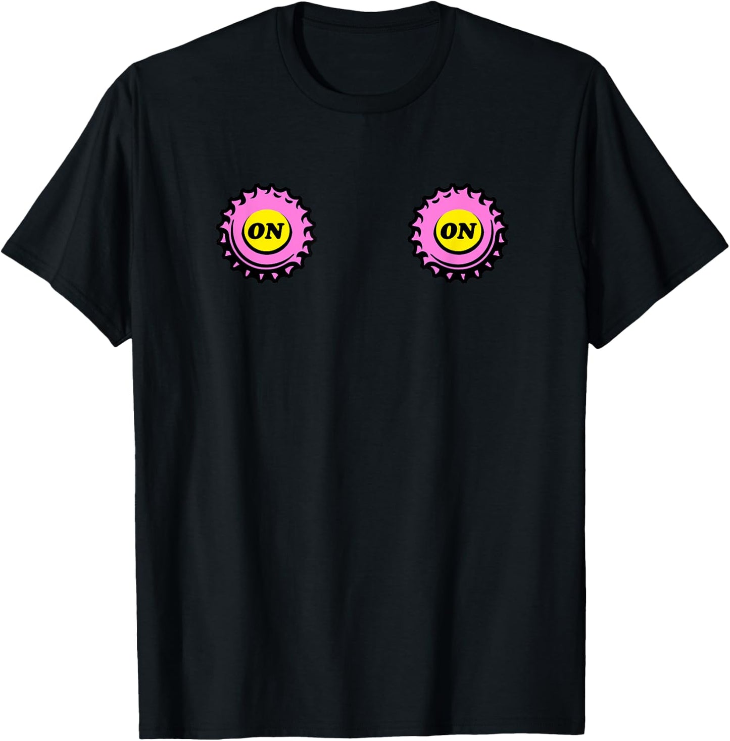 Hash House Harriers HHH On-on Boobs Funny Boob Run On on T-Shirt - T-Shirt | Black