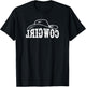 Reverse Cowgirl Brown T-Shirt - T-Shirt | Black