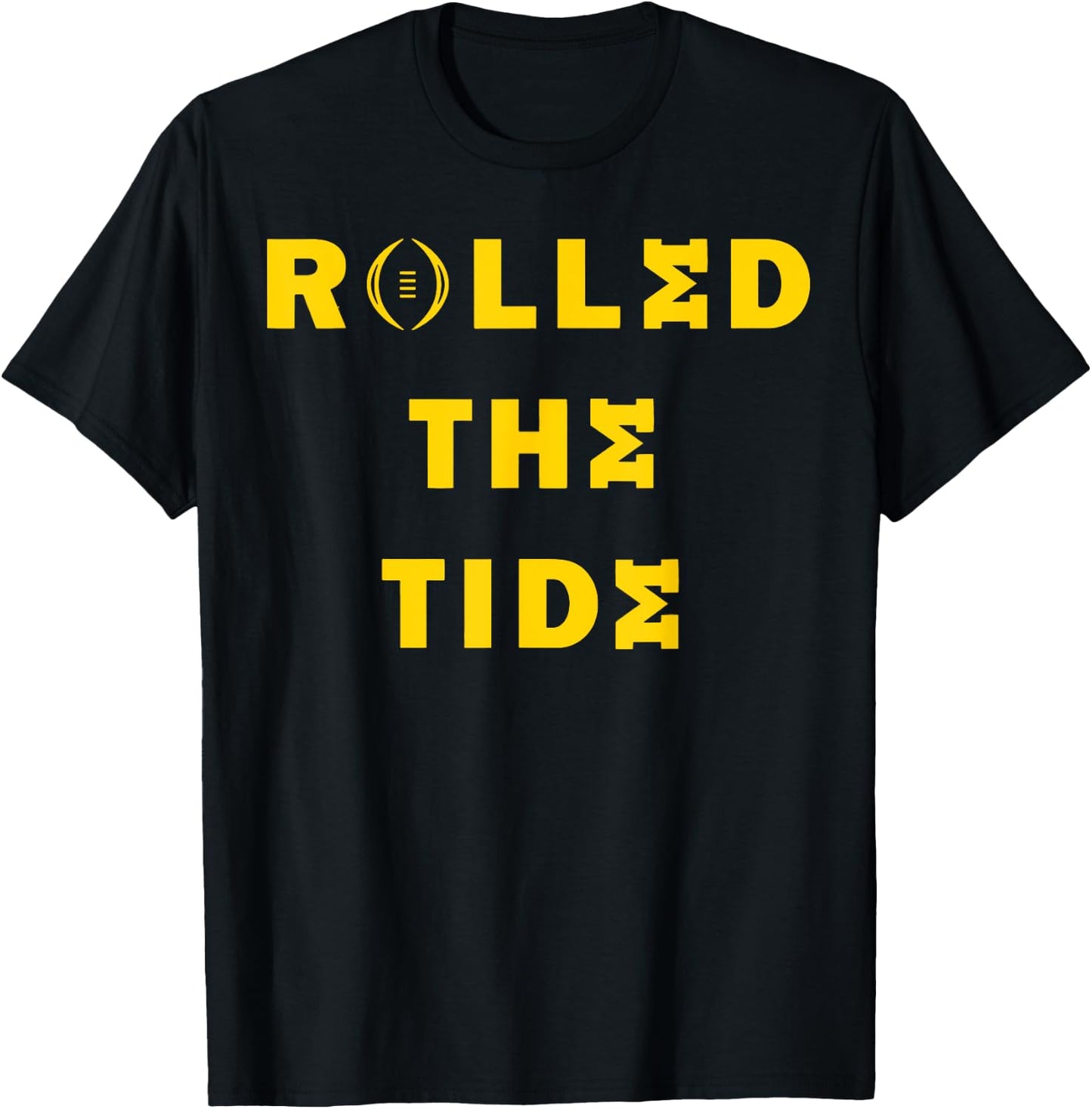 Rolled The Tide T-Shirt - T-Shirt | Black