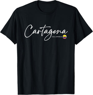 Cartagena Colombia T-Shirt - T-Shirt | Black