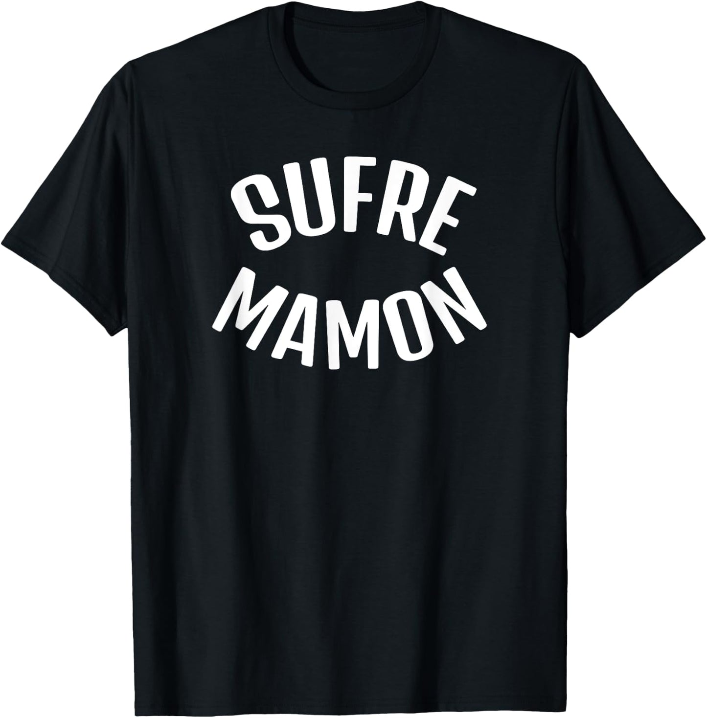 Sufre Mamon Nostalgia 80's Post Punk T-Shirt - T-Shirt | Black