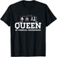 Chemical Engineering Queen - Chemical Engineer Outfit Gift T-Shirt - T-Shirt | Black