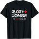 Glory + Honor To God Forever T-Shirt - T-Shirt | Black