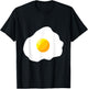 Fried Egg Breakfast Egg White Egg Yolk Fried Egg Costume T-Shirt - T-Shirt | Black