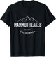 Retro Cool Mammoth Lakes CA Sierra Nevada Novelty Art T-Shirt - T-Shirt | Black