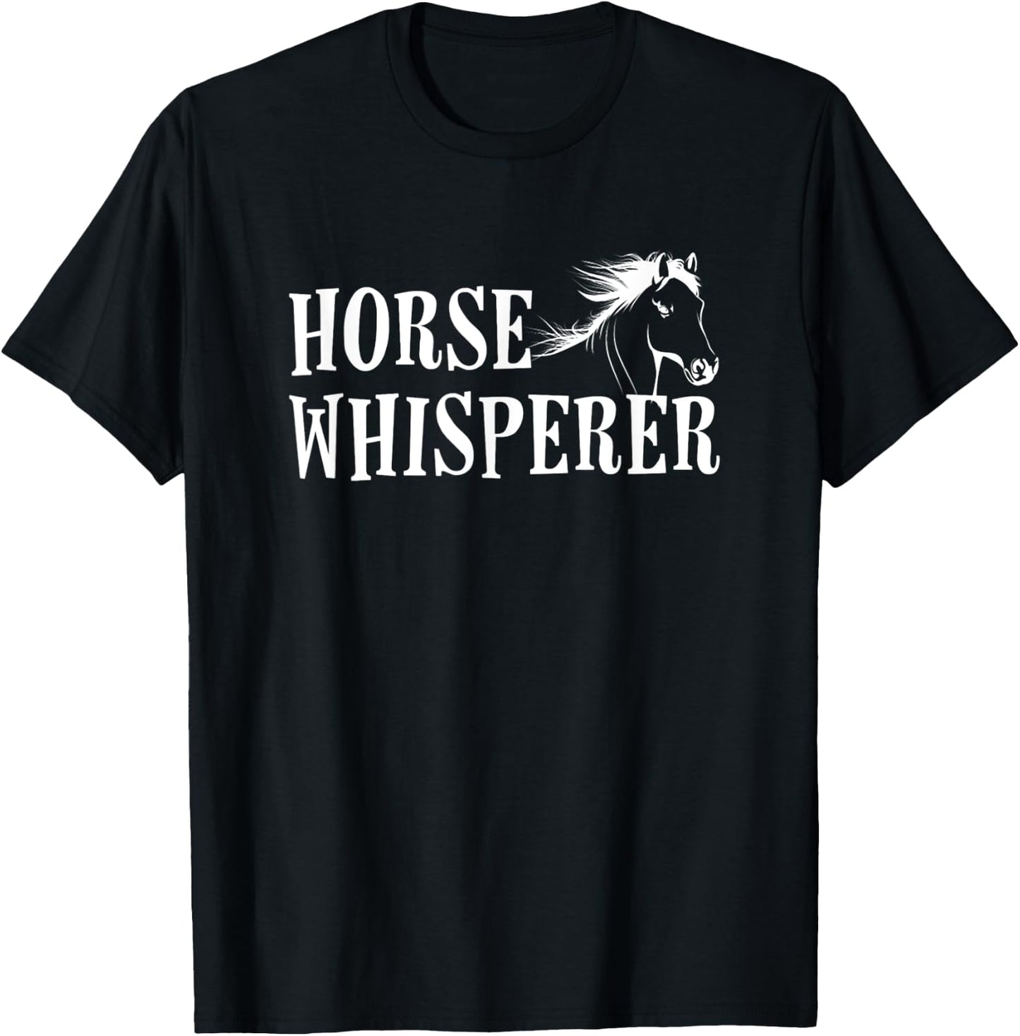 Horse Whisperer T-Shirt - T-Shirt | Black