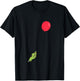 Funny Zombie Apocalypse Balloon Floating One Zombie Hand T-Shirt - T-Shirt | Black