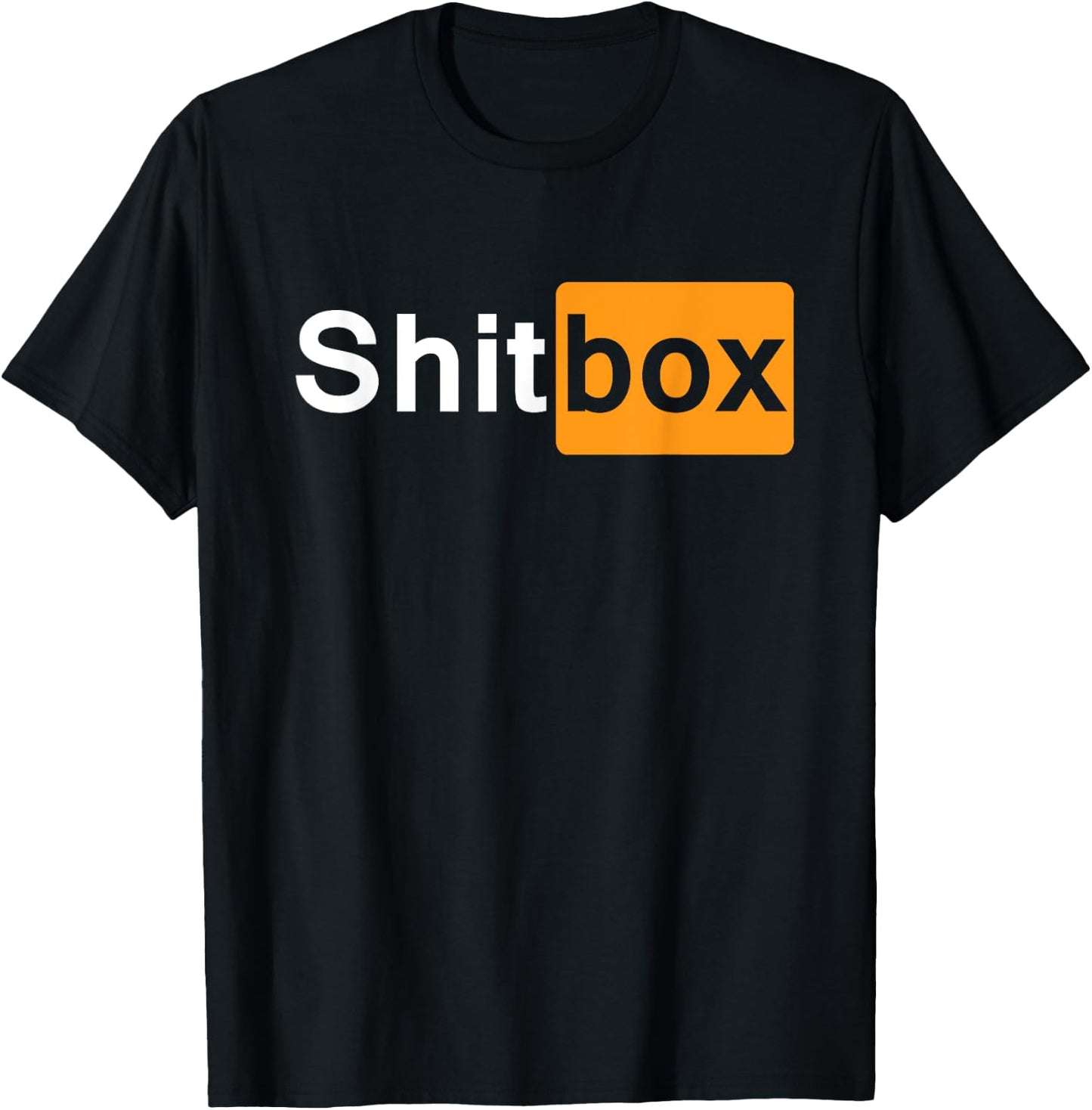 Shitbox Hub Car guy Mechanic Car Truck Adult Humor T-Shirt - T-Shirt | Black
