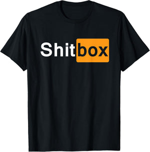 Shitbox Hub Car guy Mechanic Car Truck Adult Humor T-Shirt - T-Shirt | Black