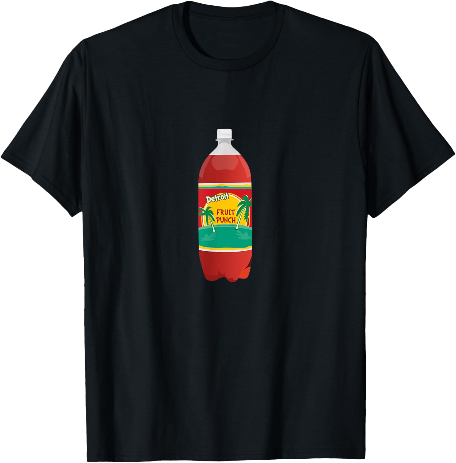 Cold Capital Funhouse Detroit Tahitian Treat Fruit Punch , Black, Small T-Shirt - T-Shirt | Black
