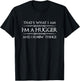 Hugging Gifts - I'm A Hugger and I Know Things Cute Funny T-Shirt - T-Shirt | Black