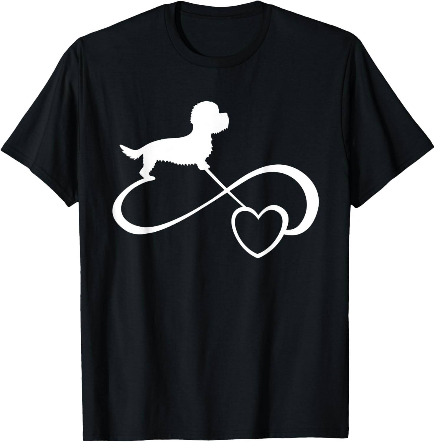 Dandie Dinmont Terrier T-Shirt - T-Shirt | Black