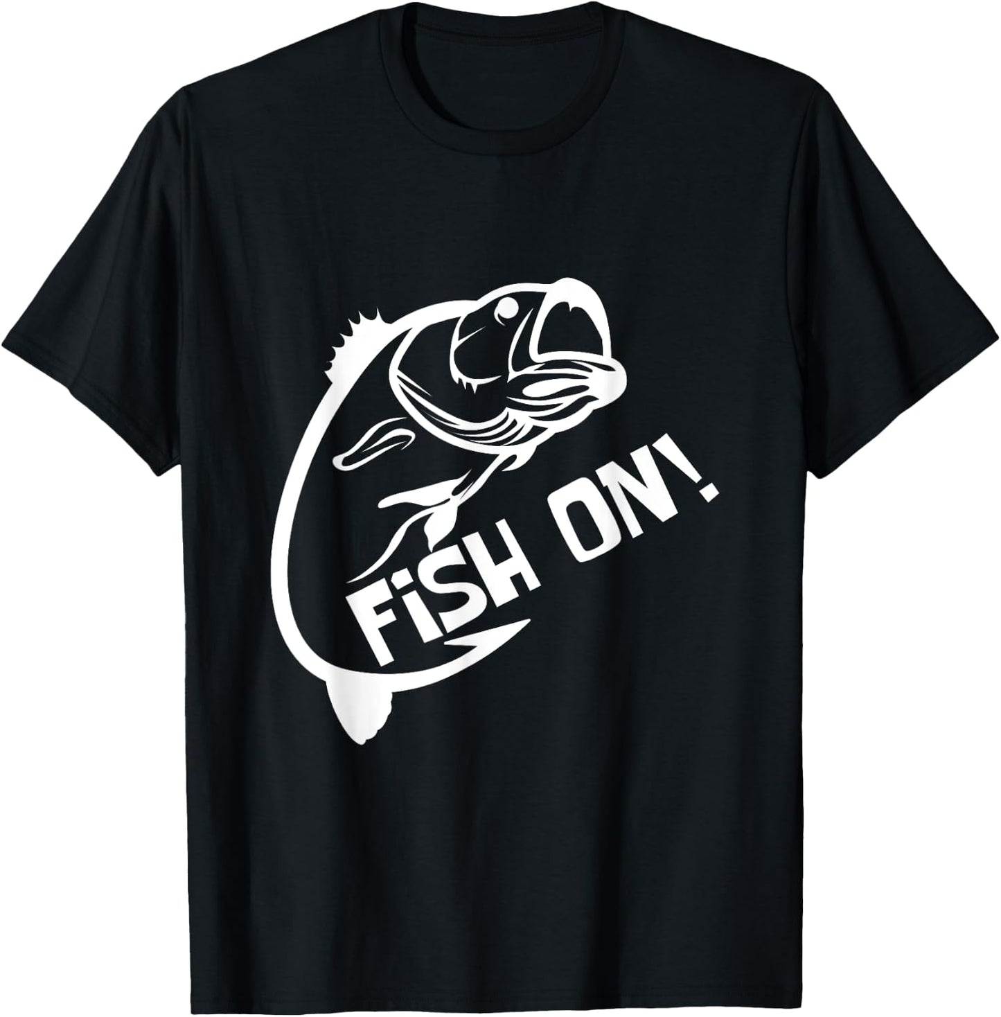 Fish On Fish Keeper T-Shirt - T-Shirt | Black
