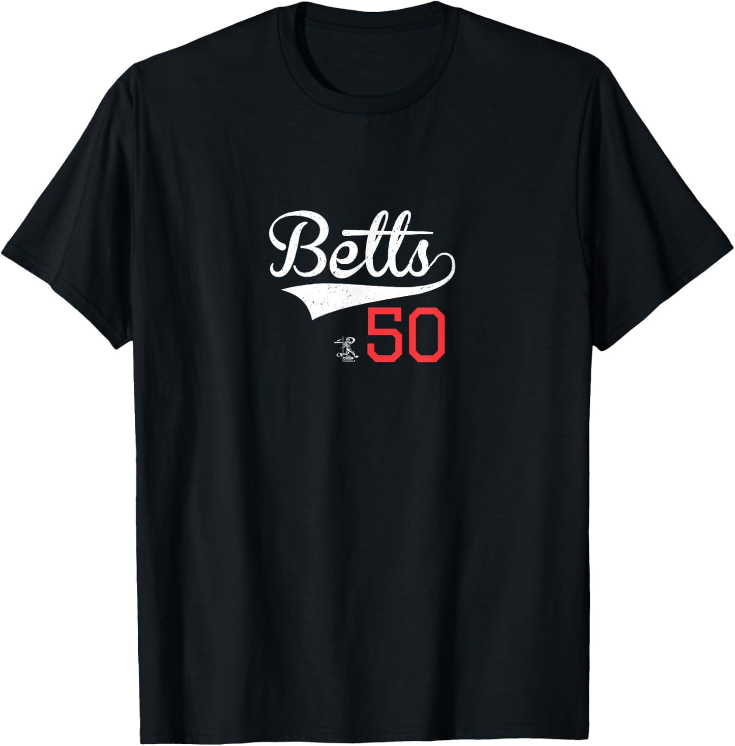 Mookie Betts Vintage Gameday T-Shirt - T-Shirt | Black