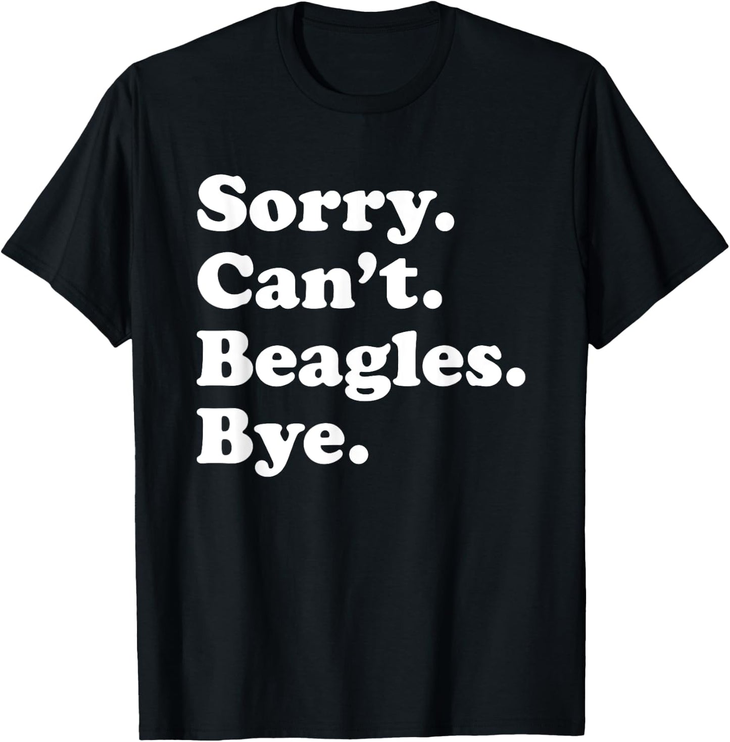 Funny Beagle Dog Gift Women Boys or Girls T-Shirt - T-Shirt | Black