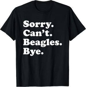 Funny Beagle Dog Gift Women Boys or Girls T-Shirt - T-Shirt | Black