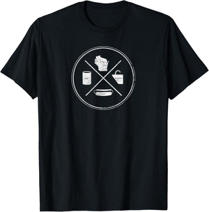 Funny Wisconsin Beer Brats and Bubblers T-Shirt - T-Shirt | Black
