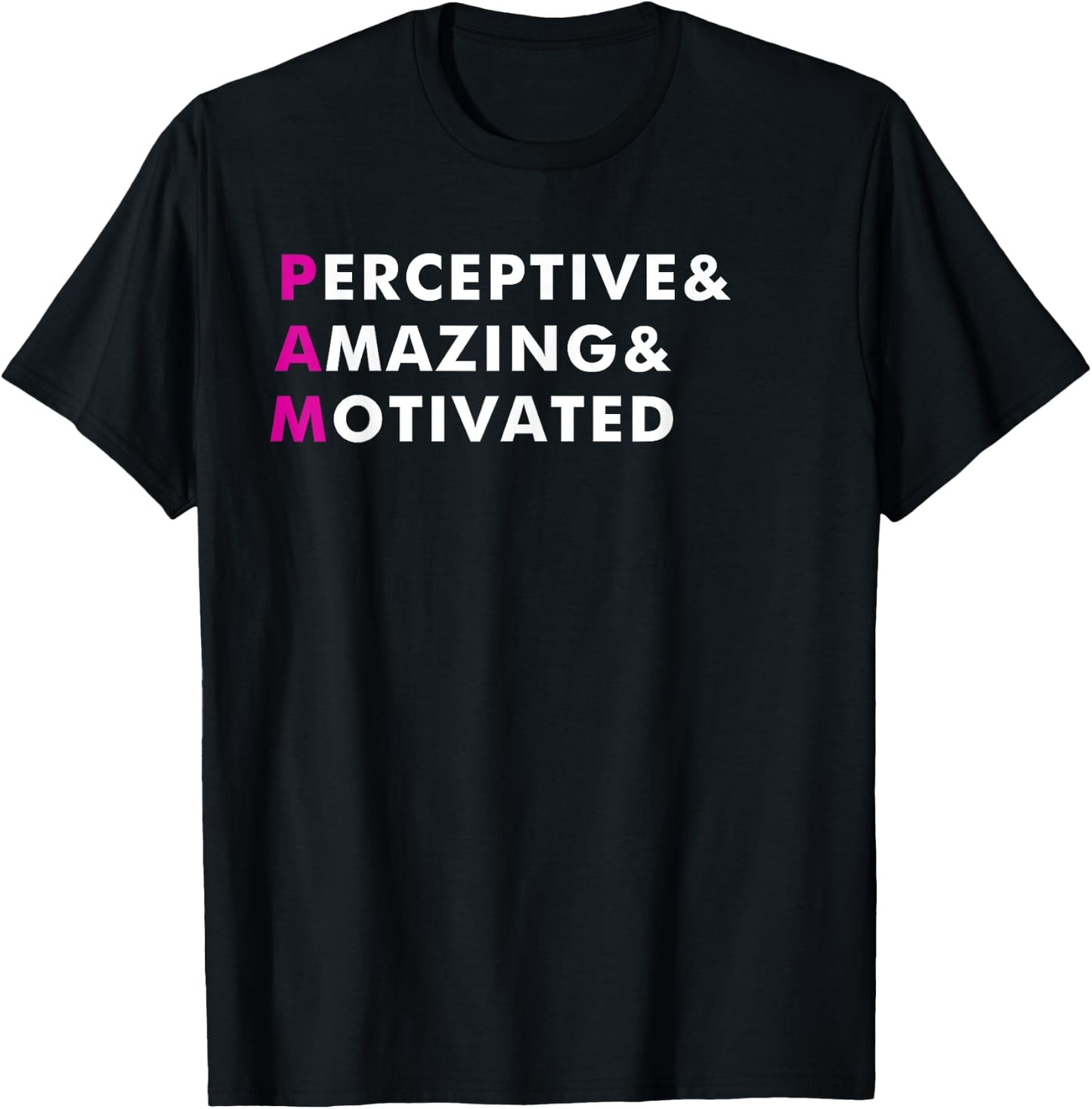 Pam Name Shirt Personalized Gift T-Shirt - T-Shirt | Black