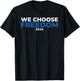 Kamala Harris 2024 For President, Kamala Harris Freedom T-Shirt - T-Shirt | Black