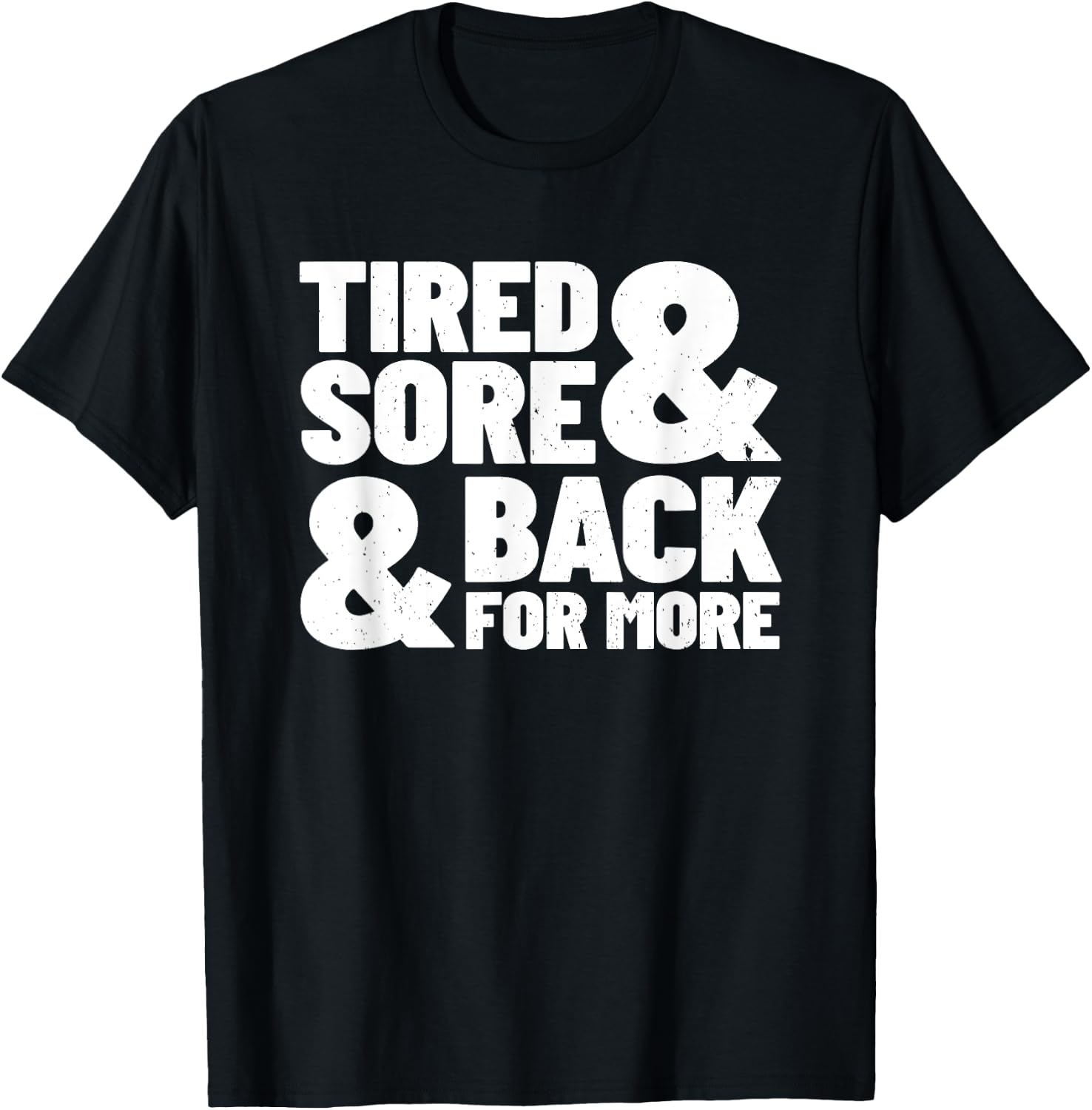 Fitness Quote - Gym Exercise - Gym Meme - Workout Motivation T-Shirt - T-Shirt | Black