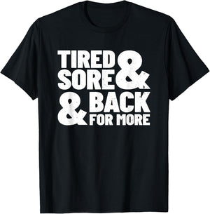 Fitness Quote - Gym Exercise - Gym Meme - Workout Motivation T-Shirt - T-Shirt | Black