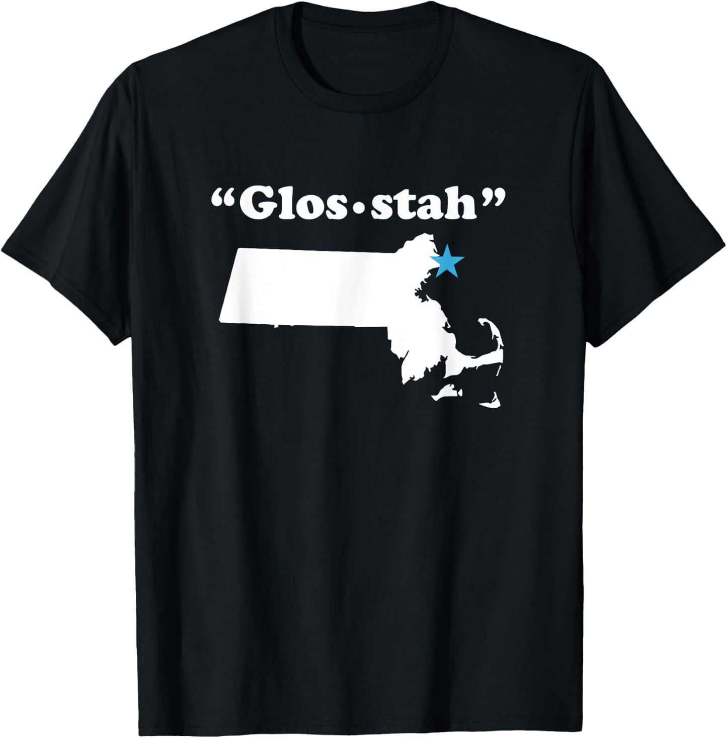 Gloucester Massachusetts Funny phonetic gag gift T-Shirt - T-Shirt | Black