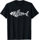 Great White Shark - Sharks Silhouette Shark Fish White Shark T-Shirt - T-Shirt | Black