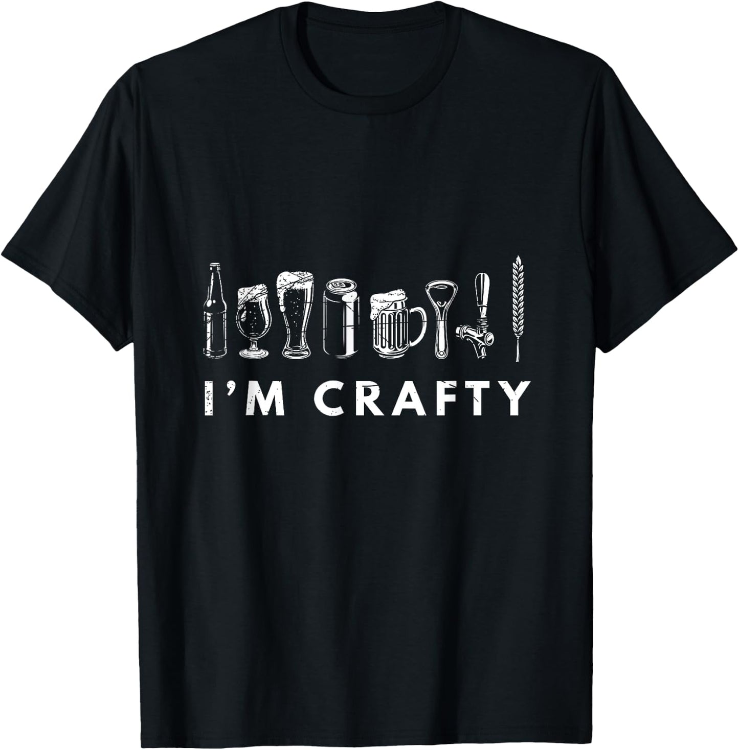 Funny Brewer Craft Beer T-Shirt - T-Shirt | Black