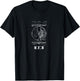 Alien UFO Ship Blueprint T-Shirt - T-Shirt | Black