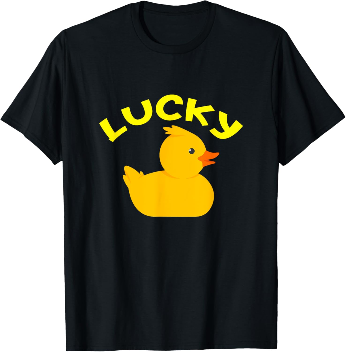 Lucky Rubber Ducks Duck Duckling T-Shirt - T-Shirt | Black