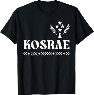 Kosrae Flag, Kosrae Island, Micronesia Kosrae T-Shirt - T-Shirt | Black