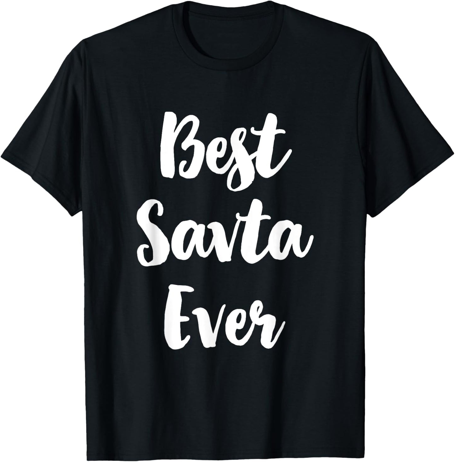 Best Savta Ever Family Funny Cute T-Shirt - T-Shirt | Black