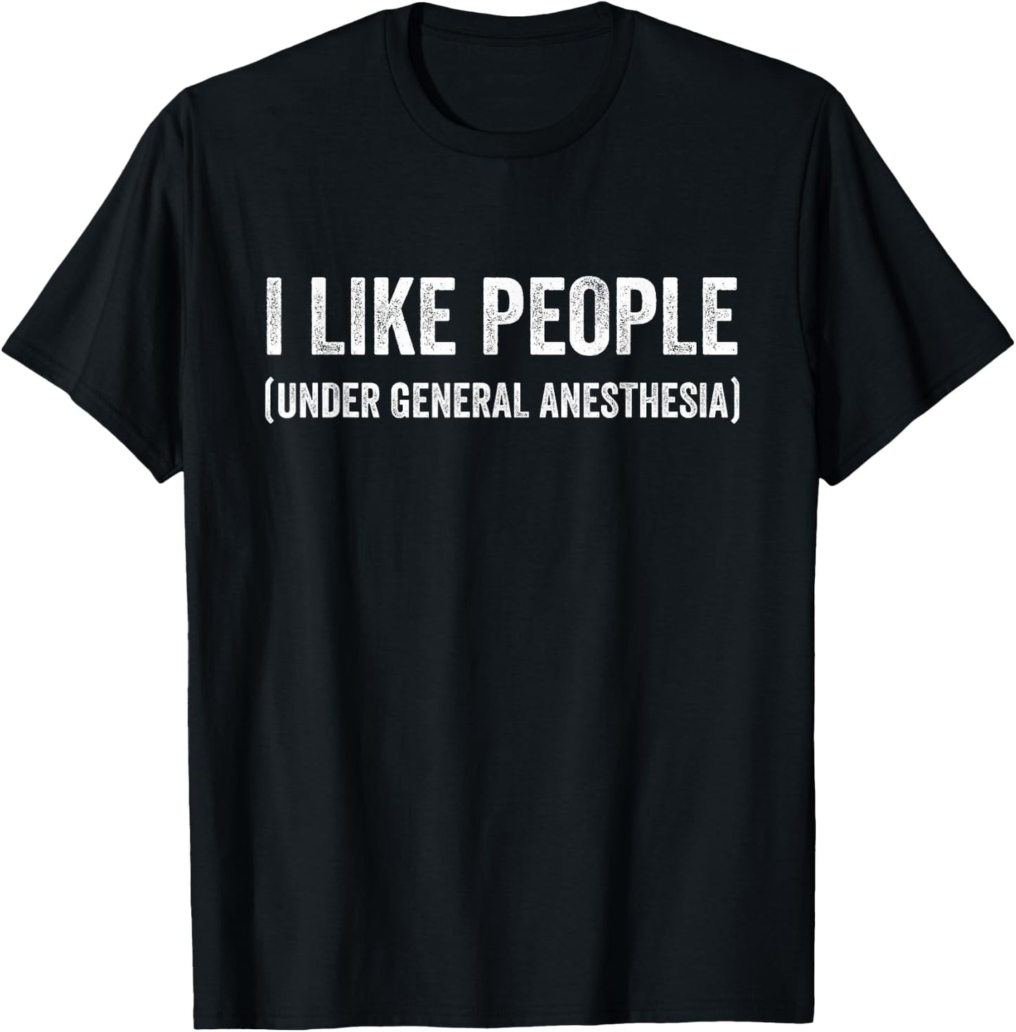 I like people under full arcose medical students design T-Shirt - T-Shirt | Black