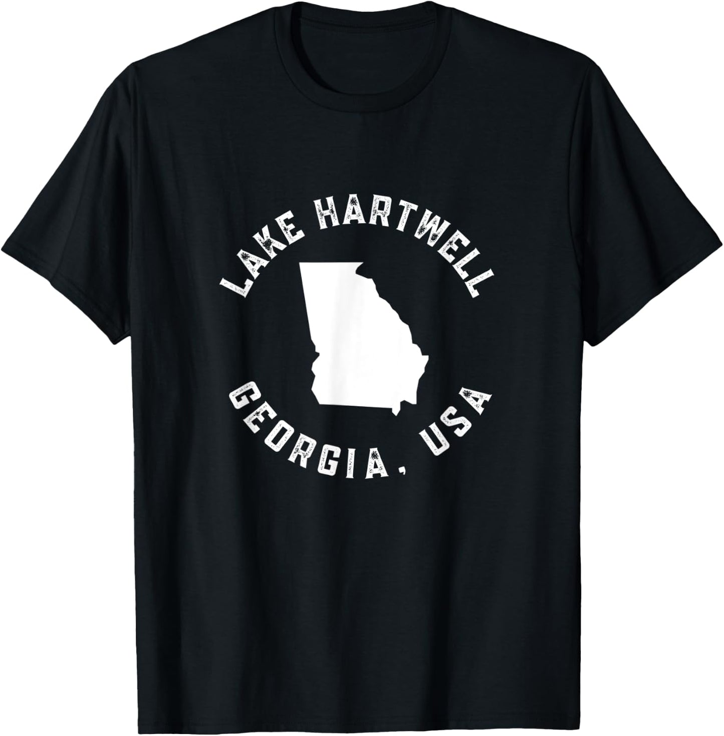 Lake Hartwell Georgia, USA T-Shirt - T-Shirt | Black