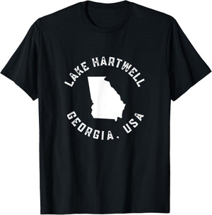 Lake Hartwell Georgia, USA T-Shirt - T-Shirt | Black
