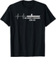 Dwight D. Eisenhower CVN-69 Aircraft Carrier Veterans Father T-Shirt - T-Shirt | Black