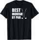Best Morfar By Par Swedish Grandpa Golfer Pun T-Shirt - T-Shirt | Black