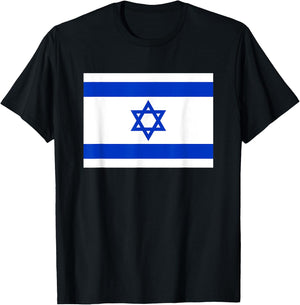 Israel flag T-Shirt - T-Shirt | Black