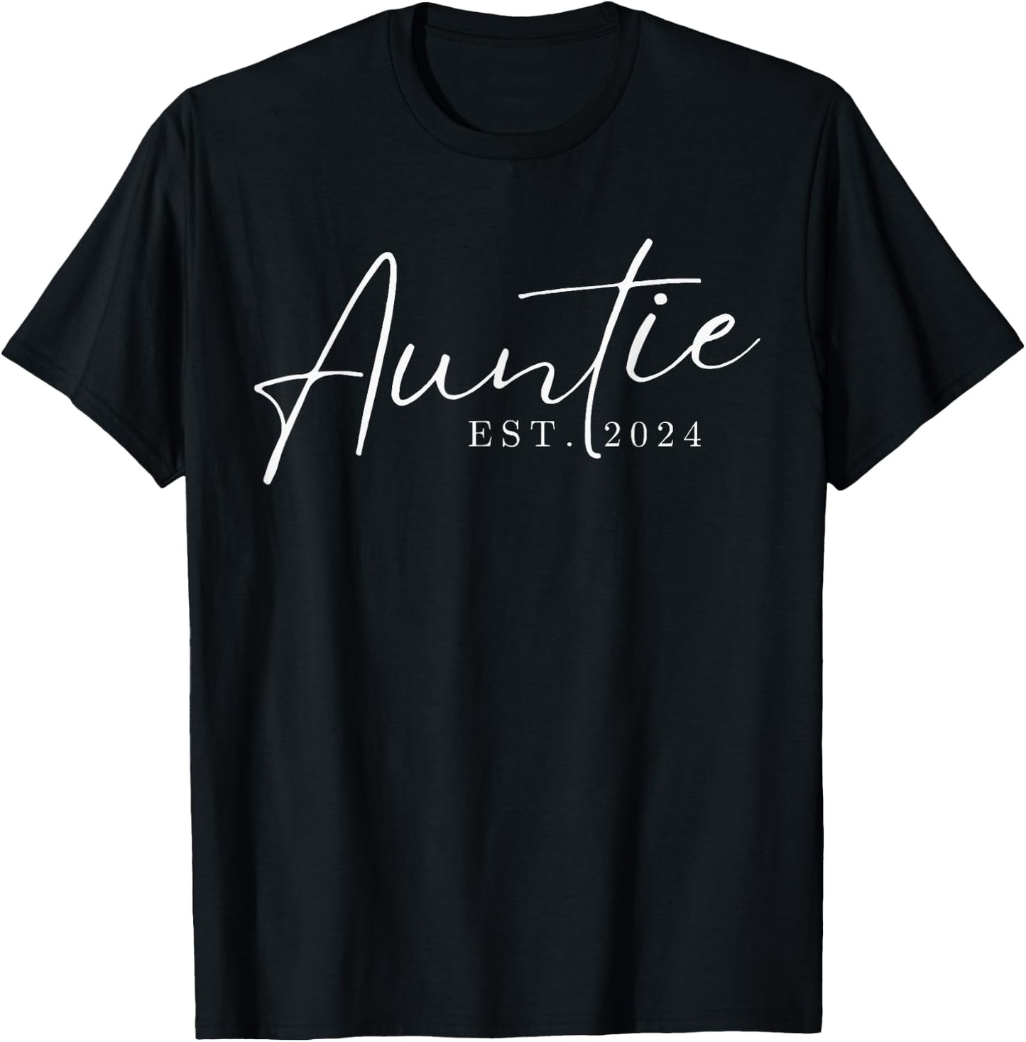 Auntie Est 2024 T-Shirt - T-Shirt | Black
