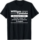 William Tyndale English Bible Translator T-Shirt - T-Shirt | Black