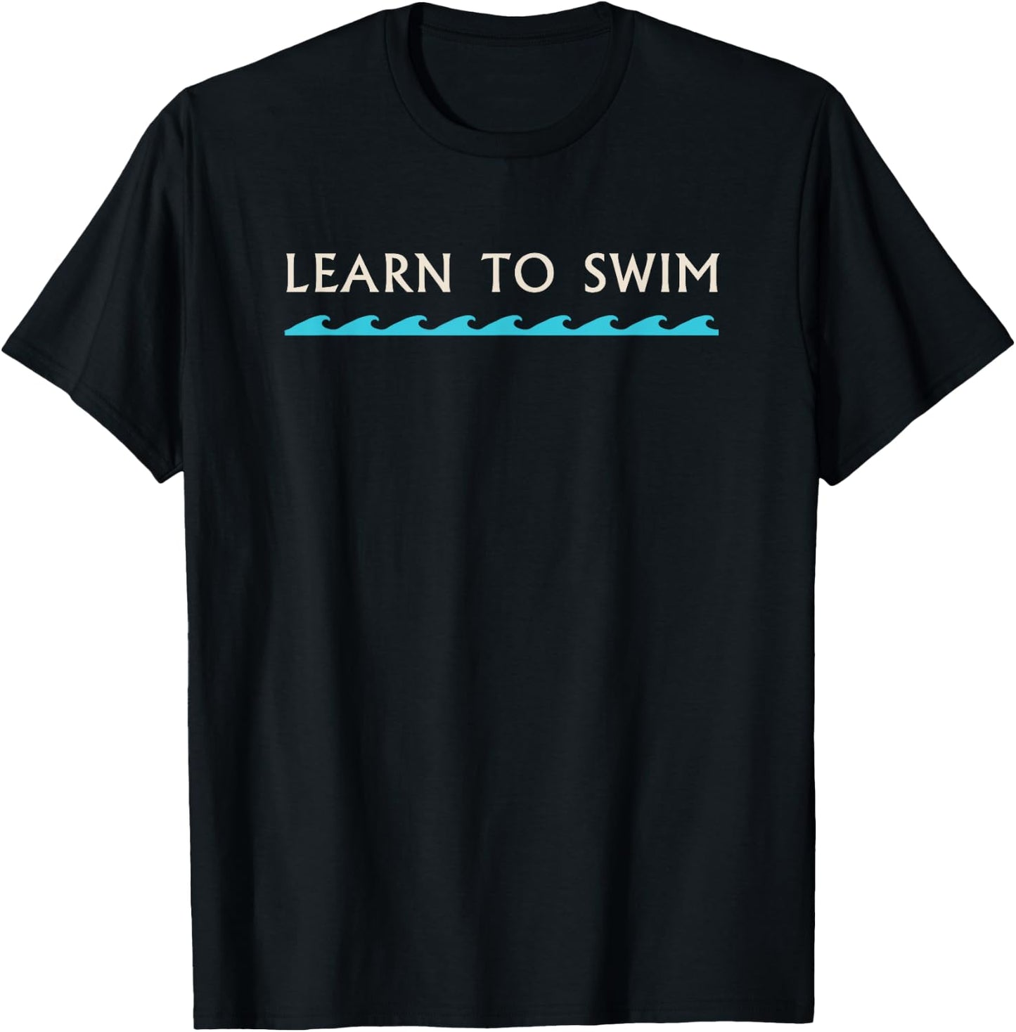 Learn to Swim T-Shirt - T-Shirt | Black
