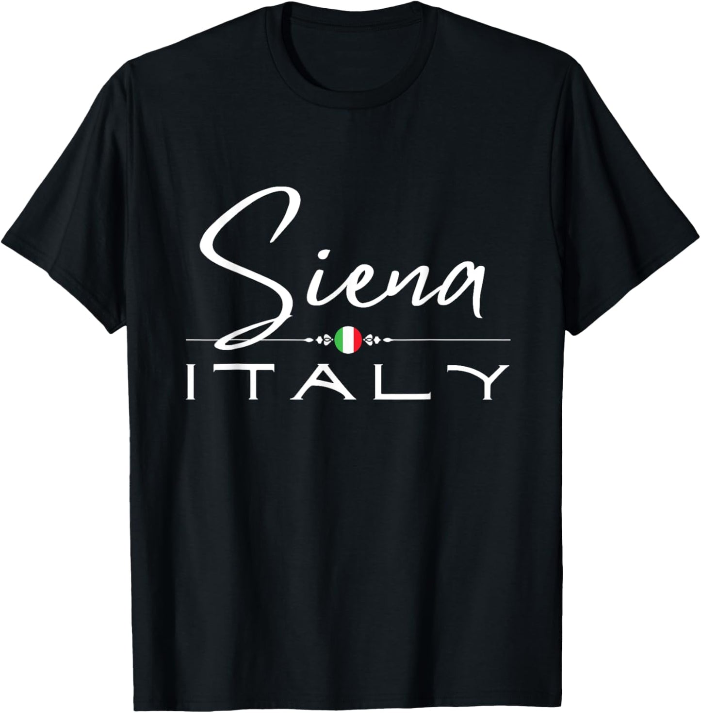 Siena Tuscany Souvenir / Siena Italy T-Shirt - T-Shirt | Black