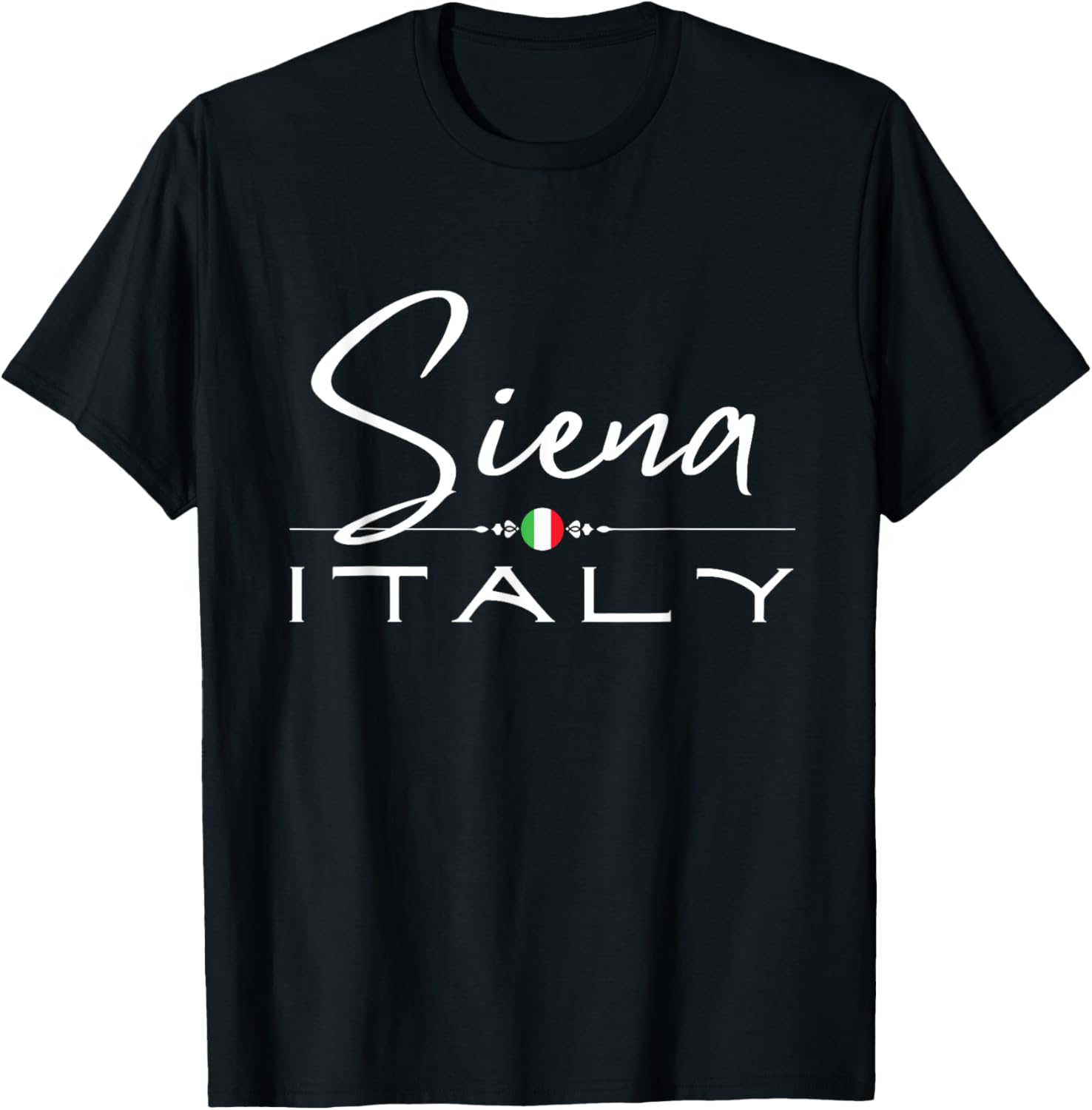 Siena Tuscany Souvenir / Siena Italy T-Shirt - T-Shirt | Black