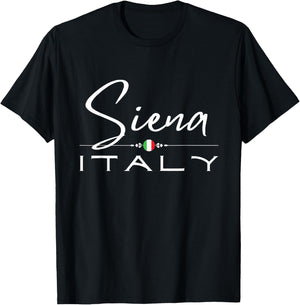Siena Tuscany Souvenir / Siena Italy T-Shirt - T-Shirt | Black