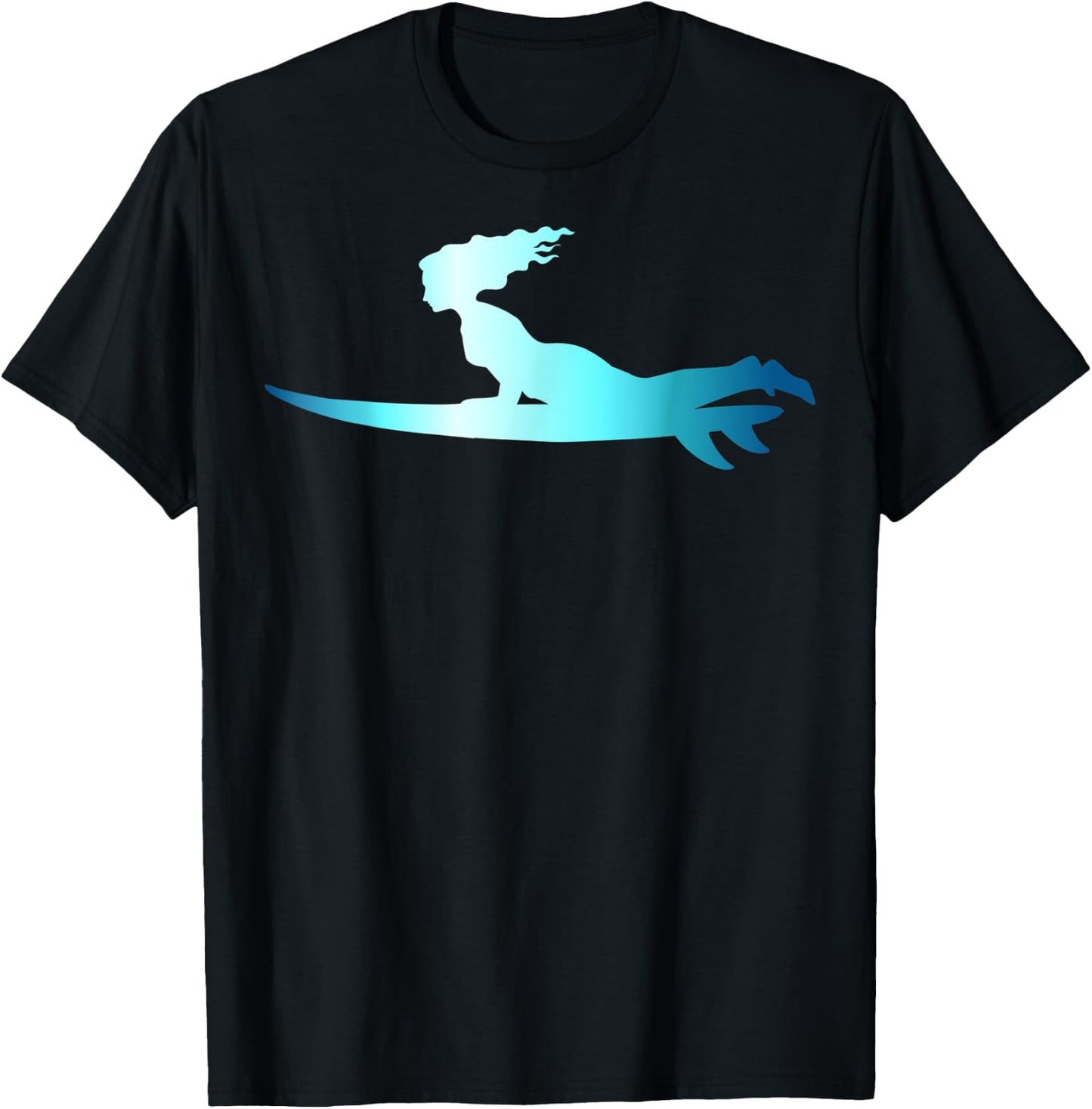 Surfing Wave Riding Boarding Surfboard Surfer T-Shirt - T-Shirt | Black