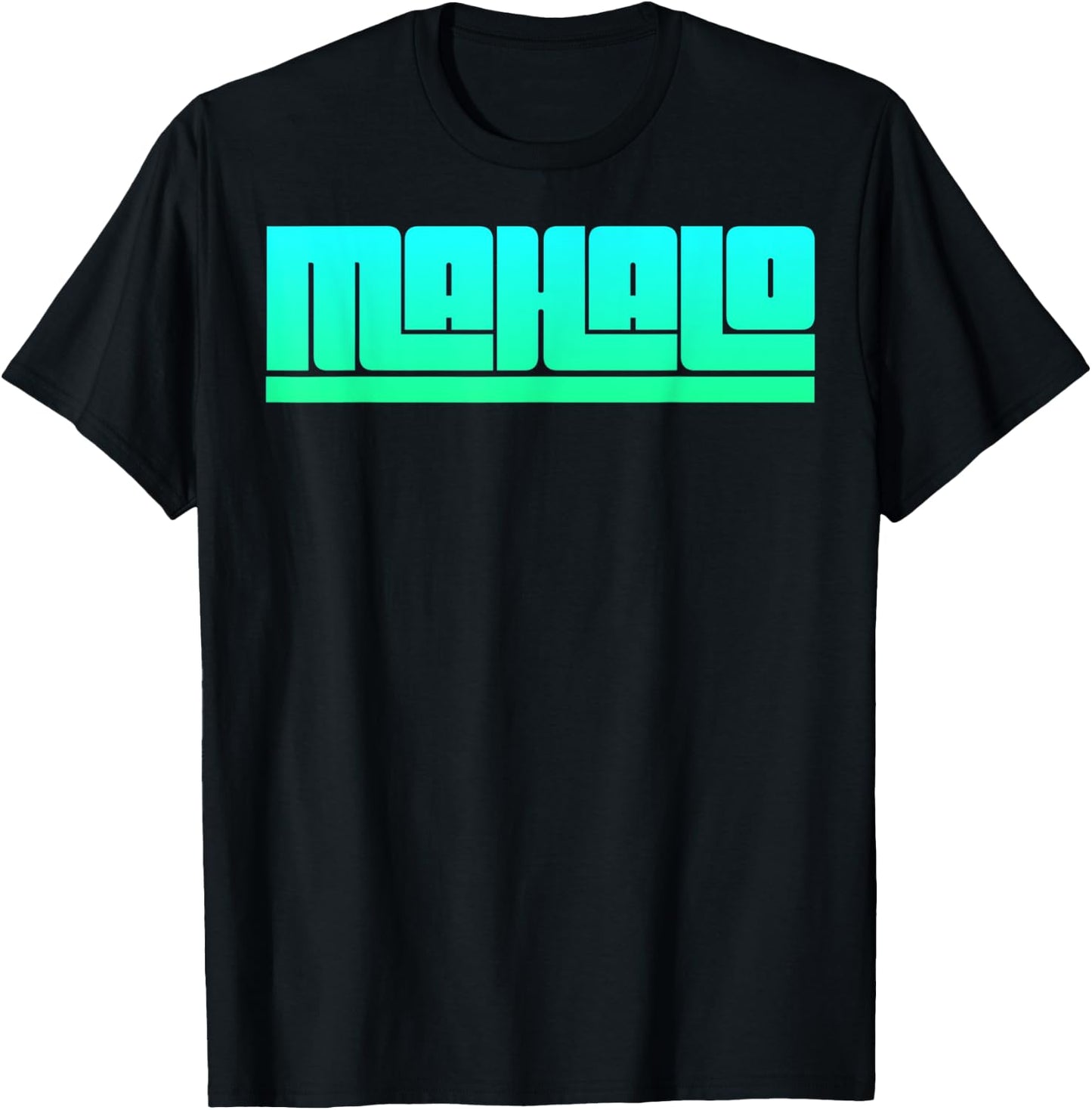 Mahalo - Hawaiian Thank you! Retro T-Shirt - T-Shirt | Black