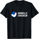 Anabolic Chicken Steroid Gym Fitness Bodybuilding Fitness T-Shirt - T-Shirt | Black
