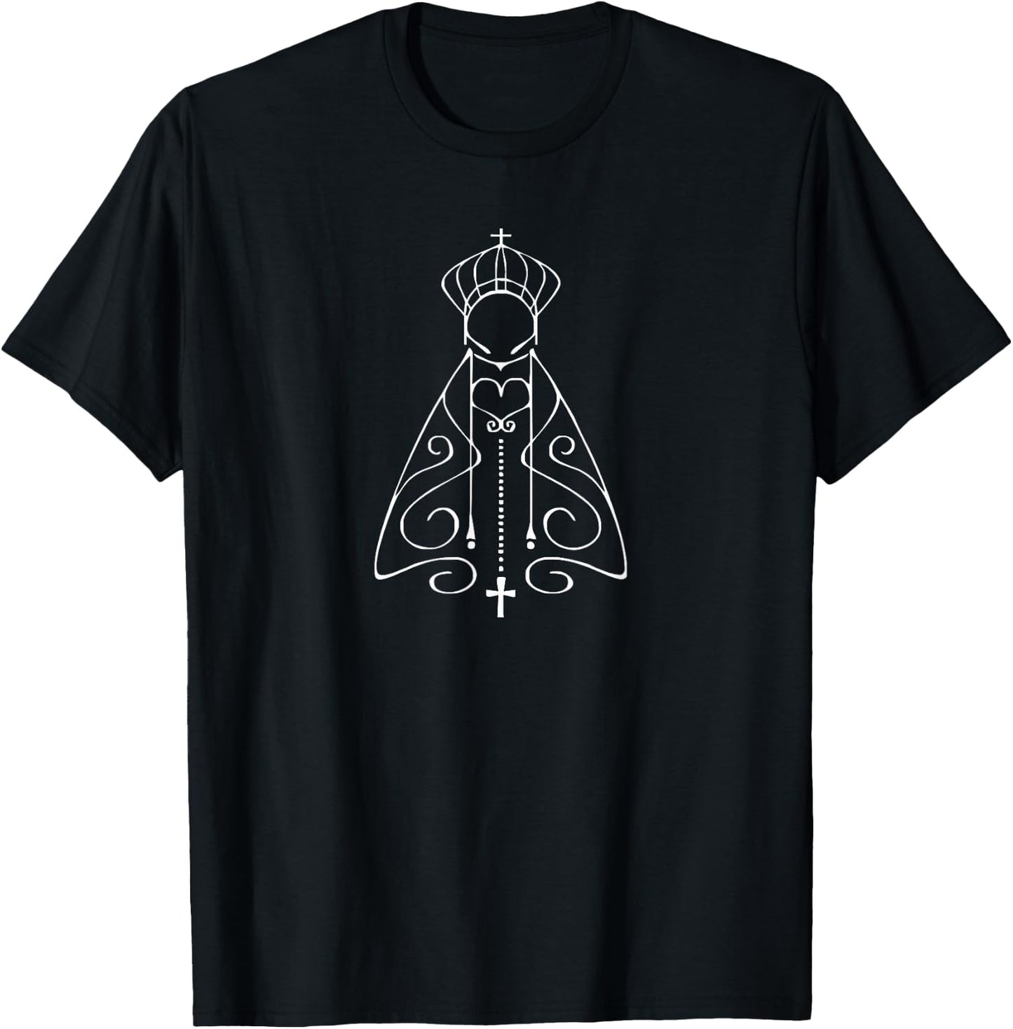 Nossa Senhora Aparecida (Our Lady of Aparecida) T-Shirt - T-Shirt | Black