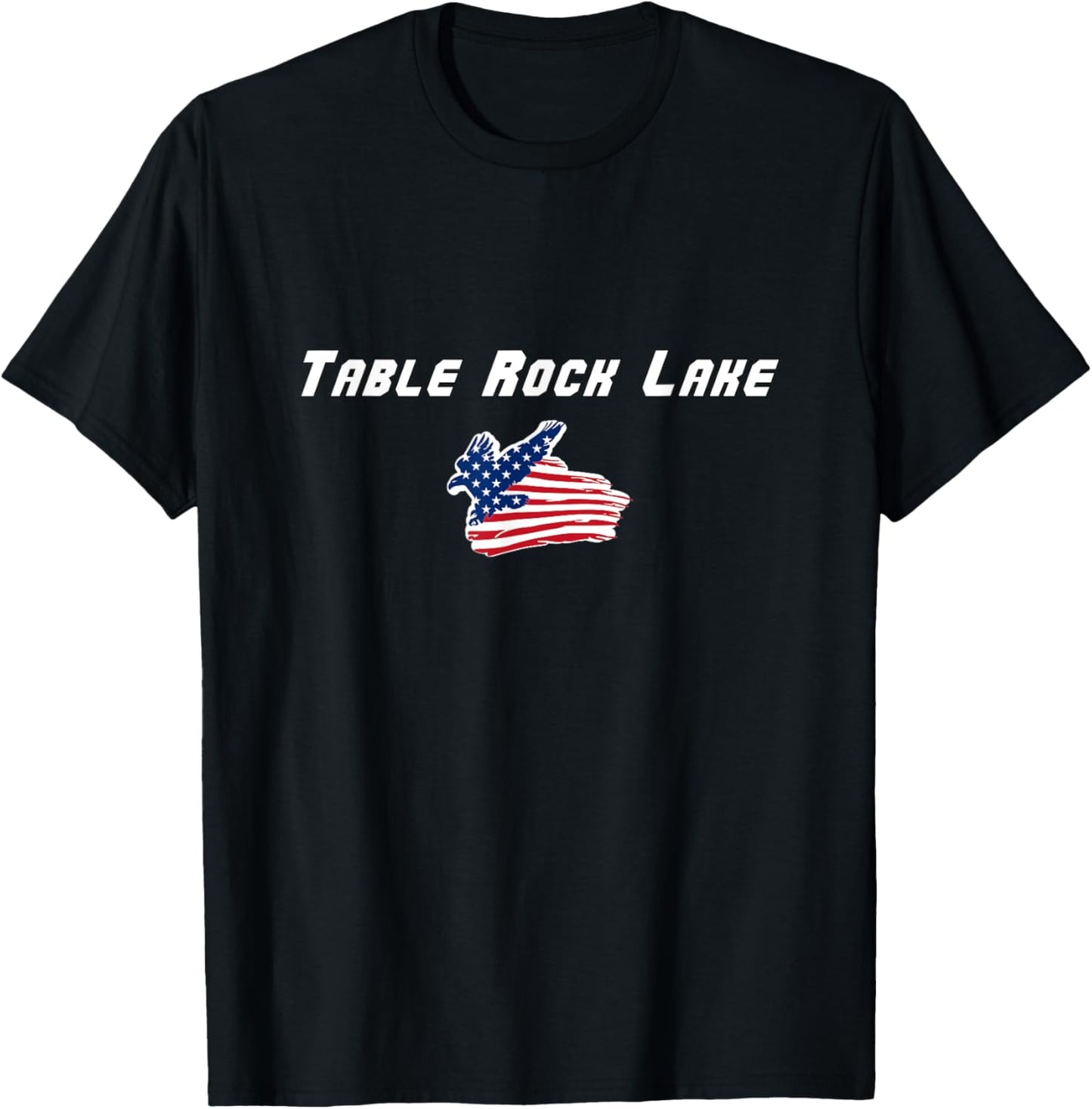 Table Rock Lake - Missouri, USA T-Shirt - T-Shirt | Black