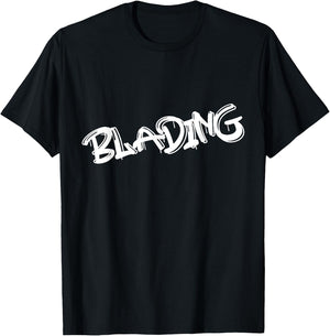 Blading Aggressive Inline Skating Lifestyle Streetstyle T-Shirt - T-Shirt | Black